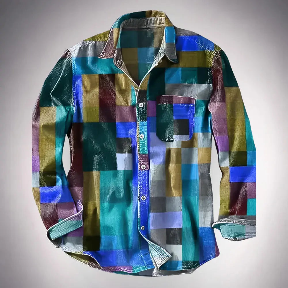 ÉLINÉA PARIS | CHEMISE MOSAÏQUE SIGNATURE