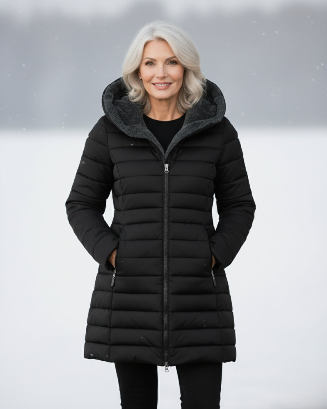 Julia | Prošívaný kabát s fleece podšívkou