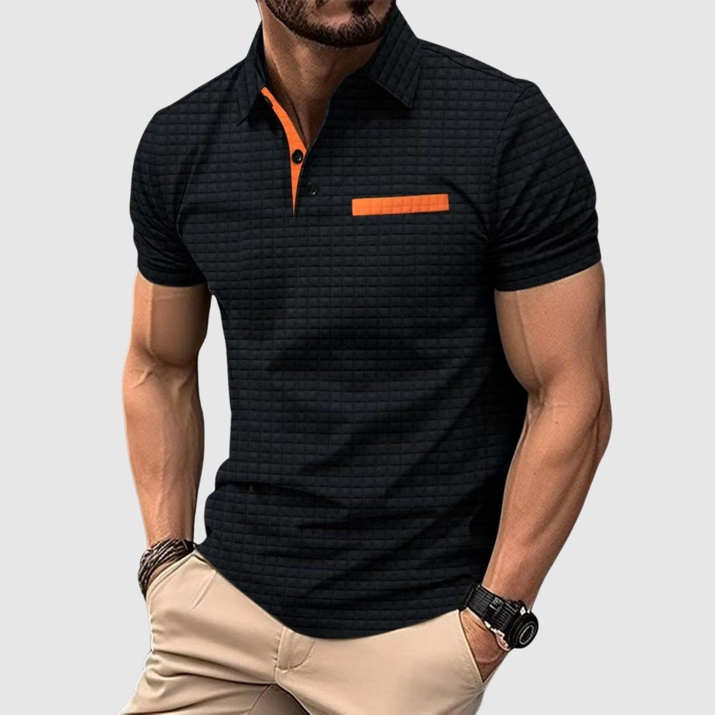 Libuše– Polo styl se strukturovanou texturou