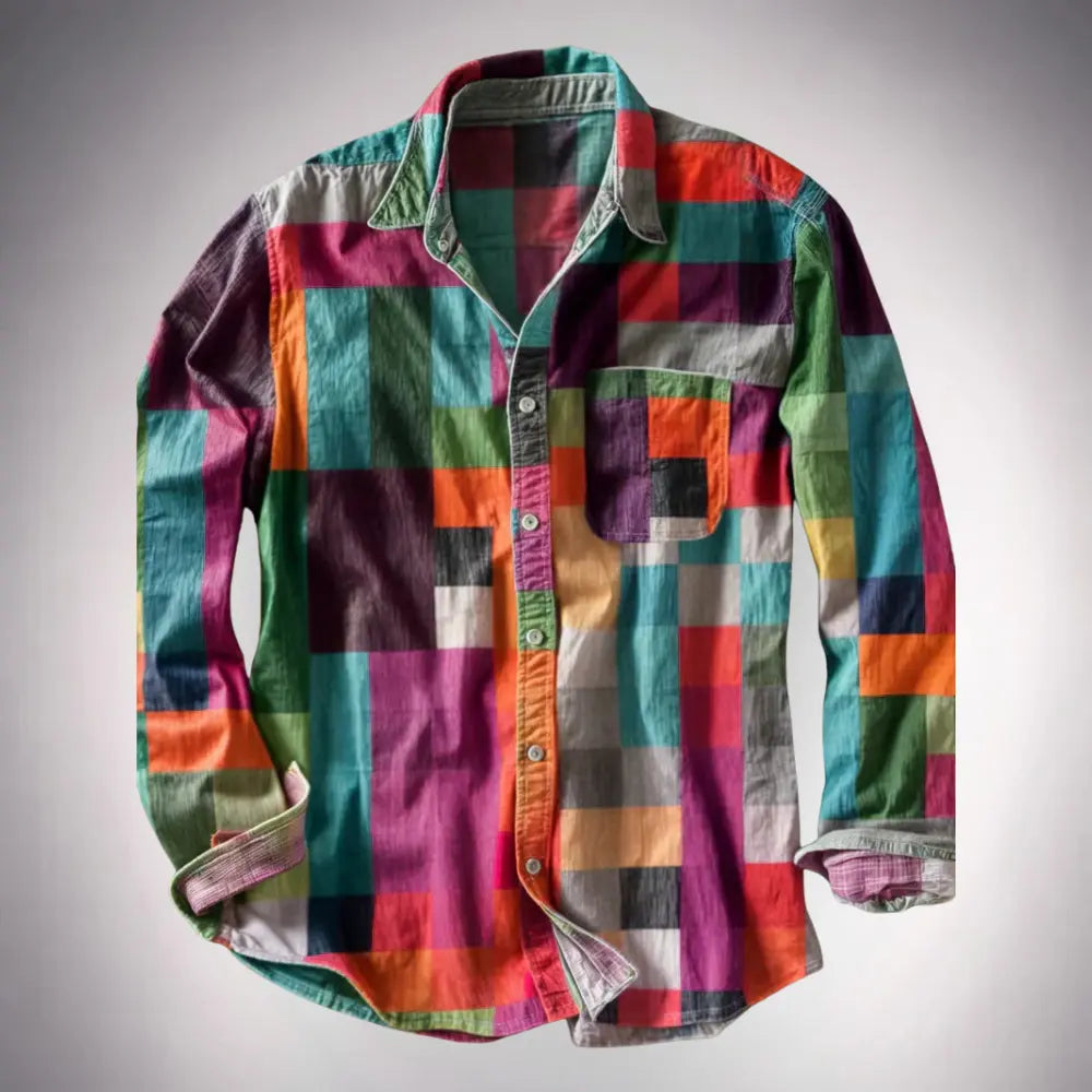 ÉLINÉA PARIS | CHEMISE MOSAÏQUE SIGNATURE
