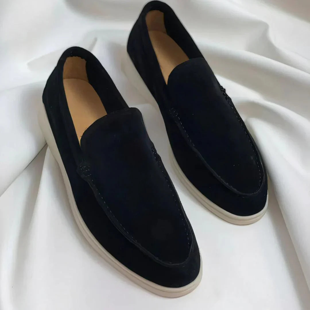 Jan | Elegantní semišové loafers