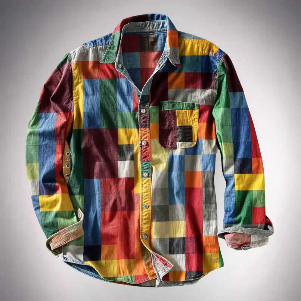 ÉLINÉA PARIS | CHEMISE MOSAÏQUE SIGNATURE