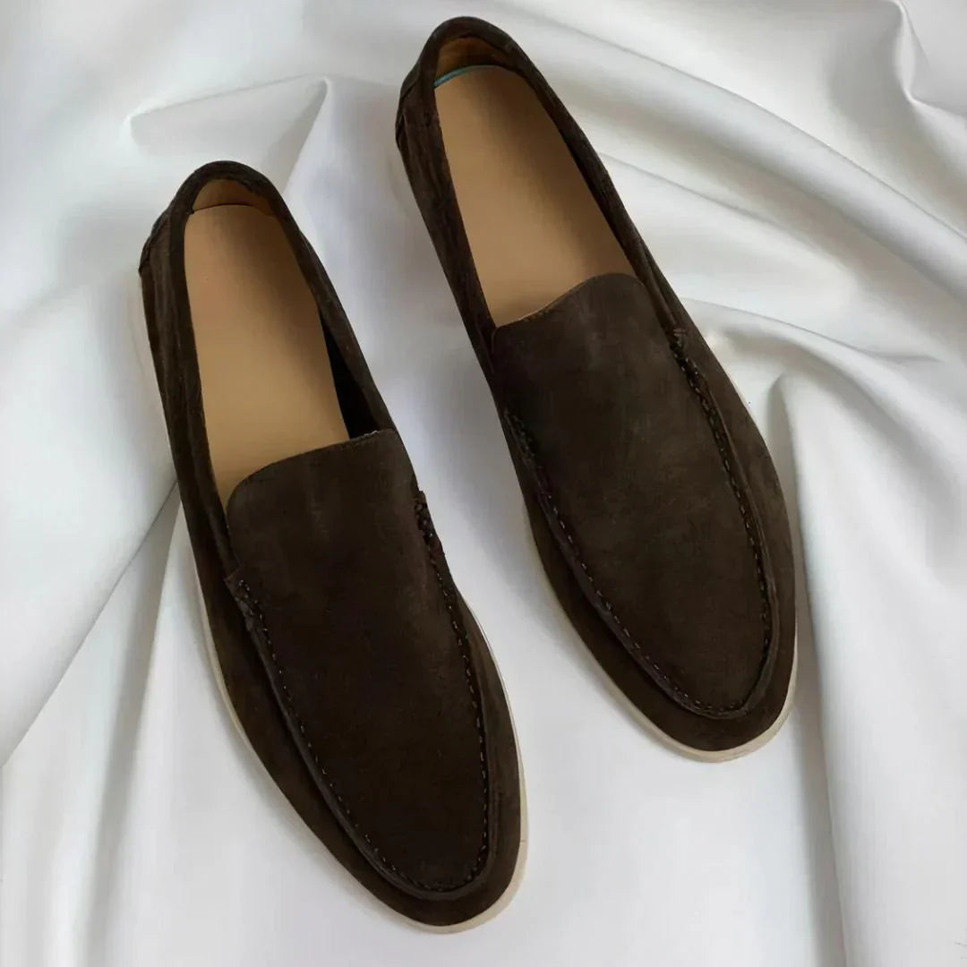 Jan | Elegantní semišové loafers