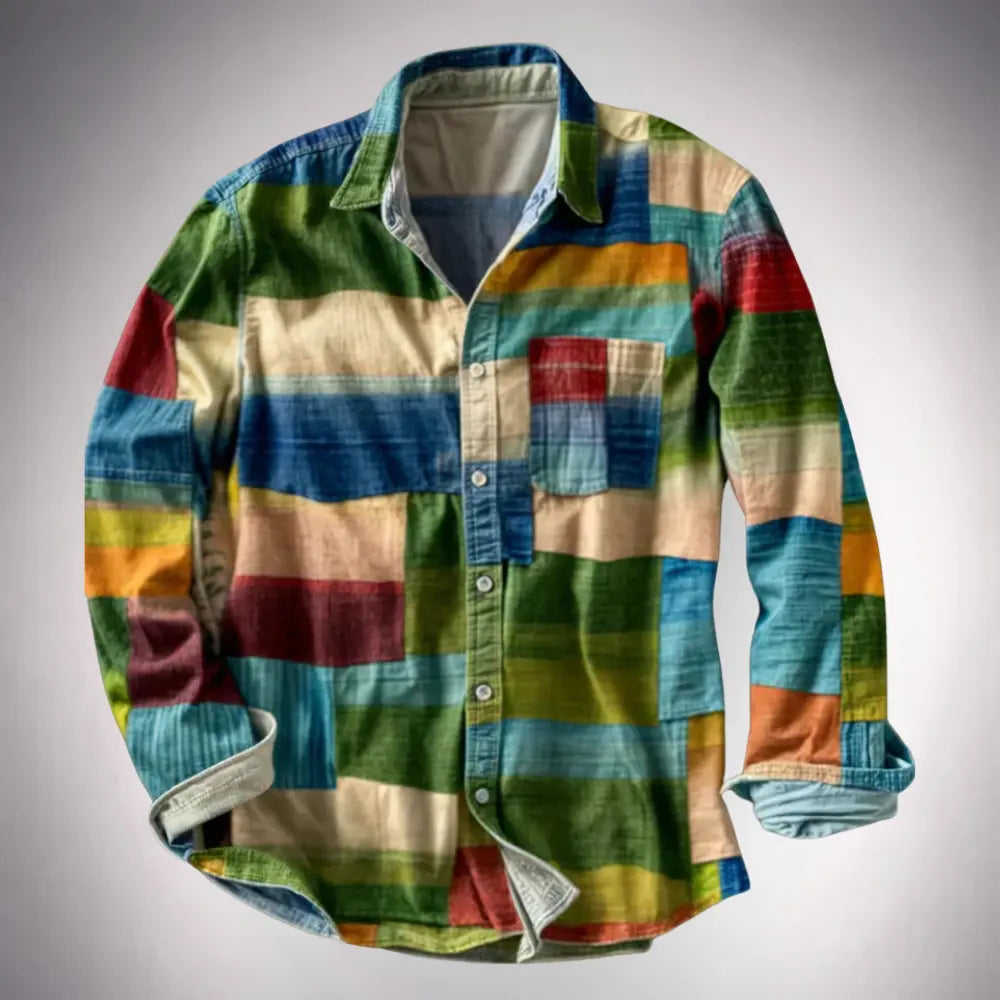 ÉLINÉA PARIS | CHEMISE MOSAÏQUE SIGNATURE