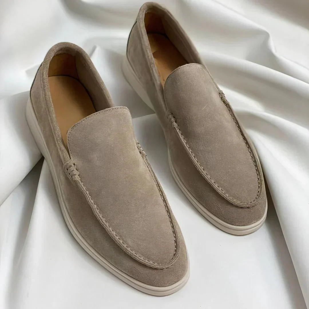 Jan | Elegantní semišové loafers