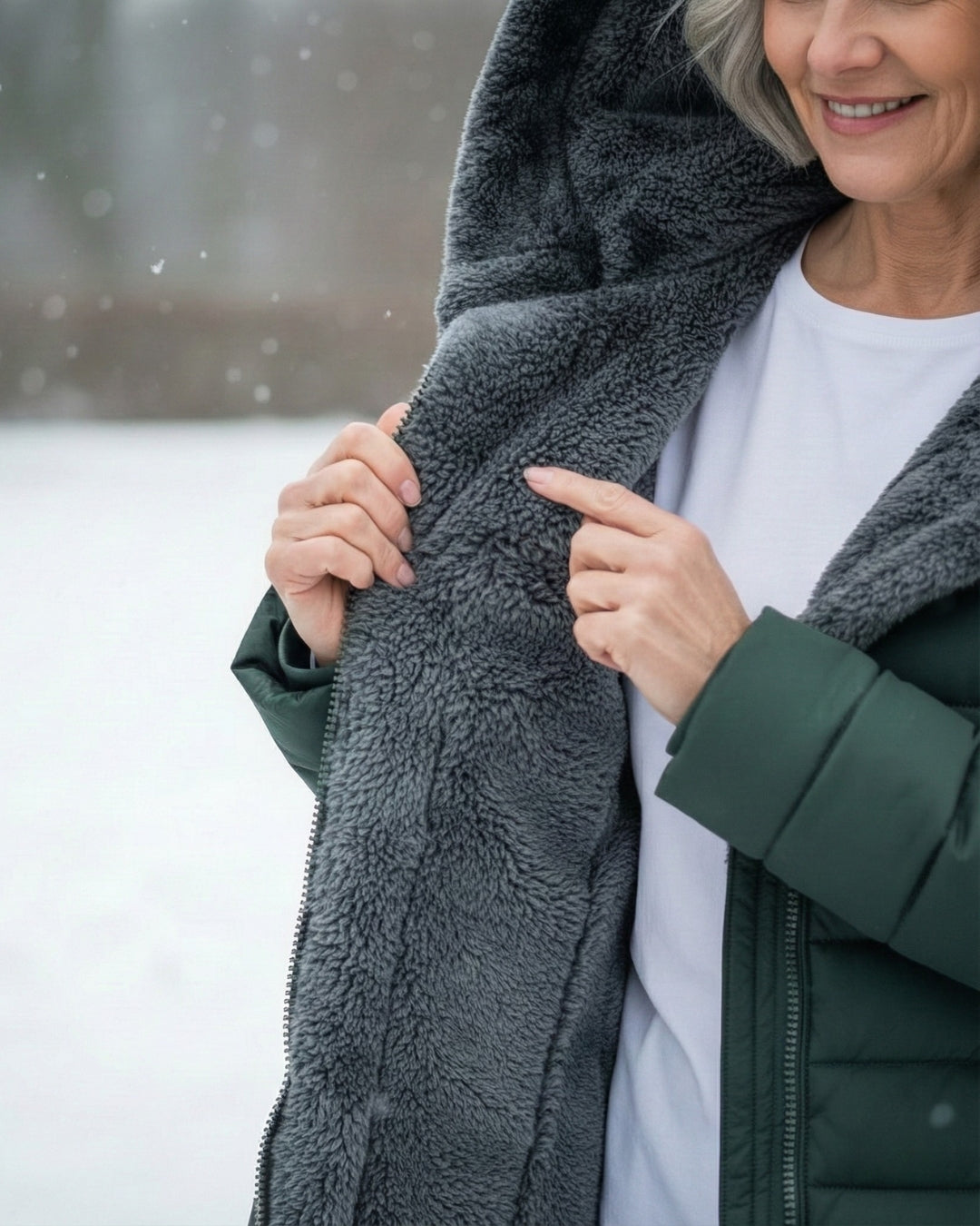 Julia | Prošívaný kabát s fleece podšívkou
