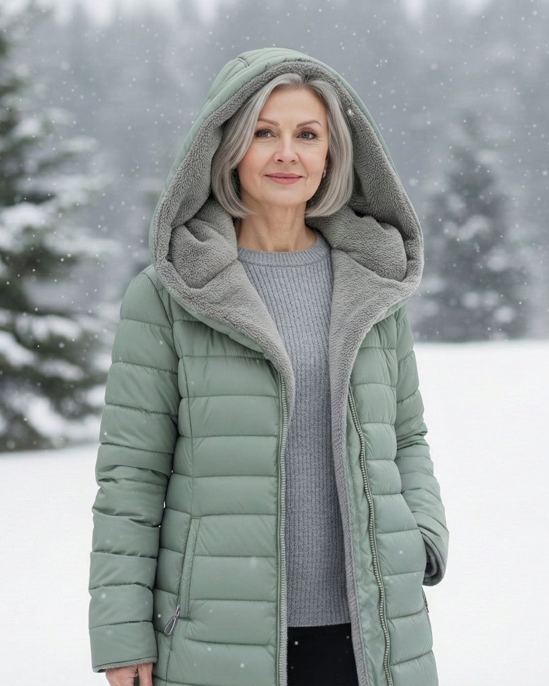 Julia | Prošívaný kabát s fleece podšívkou