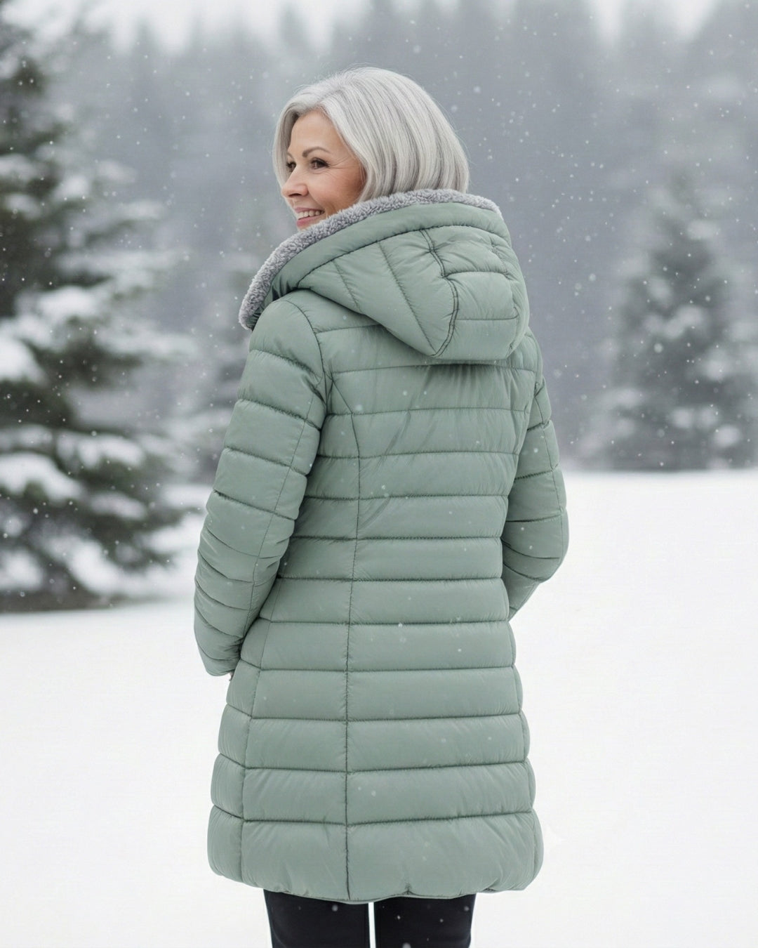 Julia | Prošívaný kabát s fleece podšívkou
