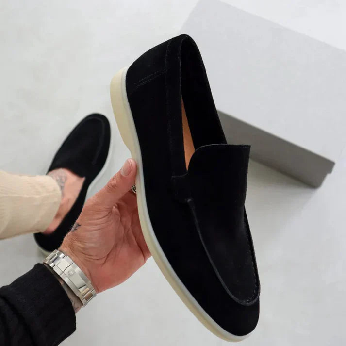 Jan | Elegantní semišové loafers